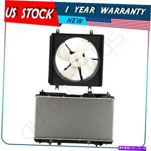 GWJo[ 1997 1998 1999 2000 2001z_CR-V̗pt@ƃWG[^[AZu Cooling Fan and Radiator Assembly For 1997 1998 1999 2000 2001 Honda CR-V