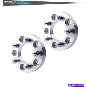 �X�y�[�T�[ 12x1.5�X�^�b�h1 "| 5x5?5x4.5 | 2pc�z�C�[���X�y�[�T�[�A�_�v�^�[�t�B�b�g�O�����h�L�����o�� 12x1.5 Studs 1" | 5x5 to 5x4.5 | 2pc Wheel Spacers Adapters fit Grand Caravan