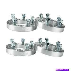 Xy[T[ 1 "5x5?5x4.5zC[Xy[T[A_v^[12x1.5NCX[^EJg[08-14 1" 5x5 to 5x4.5 Wheel Spacers Adapters 12x1.5 For Chrysler Town & Country 08-14