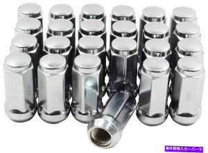 Xy[T[ 24N[c݃hOOibg7/16-20V{[GMC 6OK10uU[2 " 24 Chrome Closed End Bulge Acorn Lug Nuts 7/16-20 Chevy GMC 6 Lug K10 Blazer 2"