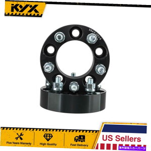 Xy[T[ 2pcs 1.5 "5x4.5?5 x 4.5zC[Xy[T[tH[hJ[W[vp̌A_v^[ 2pcs 1.5" 5x4.5 To 5 x 4.5 Wheel Spacers Thick Adapters for Ford Lincoln Jeep