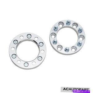 Xy[T[ 2zC[Xy[T[A_v^[6x5.5 "1" | 12x1.5̓g^^R}ɓK܂ 2 Wheel Spacers Adapters 6x5.5" 1" | 12x1.5 Fits Toyota Tacoma