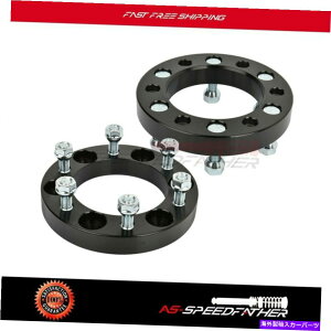 Xy[T[ 2x 1 "6x5.5 6O12x1.5X^bhzC[Xy[T[̓g^^R}̃V{[ɓK܂ 2x 1" 6x5.5 6 Lugs 12x1.5 studs wheel spacers fits Chevrolet for Toyota Tacoma