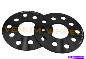 Xy[T[ 2pc 3mm 5x100 5x112AEfBtHNX[QubNzC[Xy[T[A4 A5 A6 GTÎ݂ɓK܂ 2pc 3mm 5x100 5x112 Audi Volkswagen Black Wheel Spacers ONLY Fits A4 A5 A6 GTI
