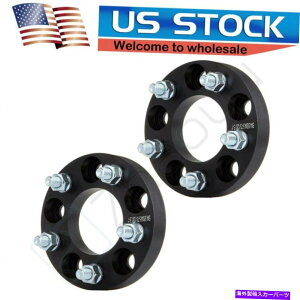 Xy[T[ 2pcs 1 "25mm5x4.5zC[Xy[T[12x1.5X^bhtH[hforg^AL_bW 2Pcs 1" 25mm Thick 5x4.5 Wheel Spacers 12x1.5 Studs Ford For Toyota Acura Dodge