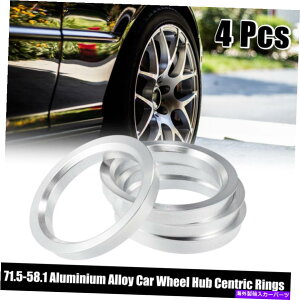 Xy[T[ 4PCS 71.5mm58.1mmA~jEJ[nuZgbNOzC[{AXy[T[ 4pcs 71.5mm to 58.1mm Aluminium Alloy Car Hub Centric Rings Wheel Bore Spacer