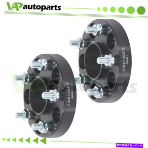 Xy[T[ 2PCS 1 "̃zC[Xy[T[5x4.5 5x114.3 2pcs 1" Thick Wheel Spacers 5x4.5 5x114.3 For Hyundai Genesis Kia Optima Mazda 3