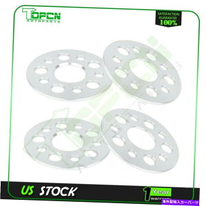 Xy[T[ 4xjo[TzC[Xy[T[5mm 54.1CB 5O5x100NTXTCI|eeBbNg^ 4x Universal Wheel Spacers 5mm 54.1CB 5Lug 5x100 For Lexus Scion Pontaic Toyota