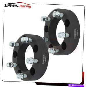 �X�y�[�T�[ 2 PCS 1.5 5x5.5 9/16�X�^�b�h�z�C�[���X�y�[�T�[�p�N���C�X���[�A�X�y���O�H���C�_�[ 2 pcs 1.5 5x5.5 9/16 studs wheel spacers for Chrysler Aspen Mitsubishi Raider