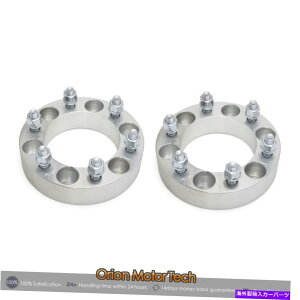 �X�y�[�T�[ 2�z�C�[���X�y�[�T�[1.5 "�����A�_�v�^�[6x5.5 | 12x1.5�X�^�b�h�͂��ׂ�6�̃��O�s�b�N�A�b�v�ɓK�����܂� 2 Wheel Spacers 1.5" Thick Adapters 6x5.5 | 12x1.5 Studs Fits All 6 Lug Pickups