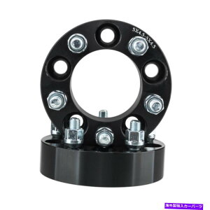 �X�y�[�T�[ �i2�j��1.5 "5x4.5?5 x 4.5�z�C�[���X�y�[�T�[�����A�_�v�^�[1/2"�X�^�b�h5���O (2) Black 1.5" 5x4.5 To 5 x 4.5 Wheel Spacers Thick Adapters 1/2" Studs 5lug