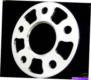 スペーサー Subaru Impreza WRX STIホイールスペーサー5mm 5 x 100 new -cncビレット6061hub中心 Subaru IMPREZA WRX STI Wheel Spacer 5mm 5 x 100 NEW -CNC Billet 6061Hub Centered