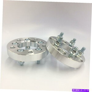 �X�y�[�T�[ 2PC 1 "�z�C�[���X�y�[�T�[�A�_�v�^�[| 5x4" | 12x1.5�X�^�b�h|����25mm 2pc 1" Wheel Spacers Adapters | 5X4" | 12x1.5 Studs | 25mm Thick
