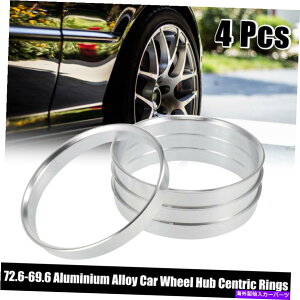Xy[T[ 4PCS 72.6mm69.6mmA~jEԃnuZgbNOzC[{AXy[T[ 4pcs 72.6mm to 69.6mm Aluminium Alloy Car Hub Centric Rings Wheel Bore Spacer