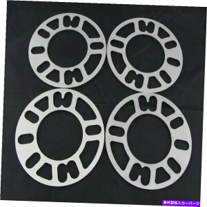 Xy[T[ i4j1/8 "C`5x4.75tbgzC[Xy[T[| .125"|Xy[T[ (4) 1/8" Inch 5x4.75 Flat Wheel Spacers | .125" Thickness | Thin Spacer