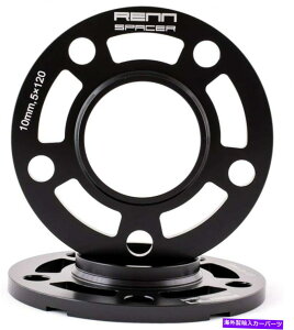 �X�y�[�T�[ BMW E46 E90 E92 E60 E64�p�̊g�����O�{���g�t��10mm 5x120�z�C�[���X�y�[�T�[ 10mm 5x120 Wheel Spacer with Extended Lug Bolt for BMW E46 E90 E92 E60 E64�y���s�A���i�z