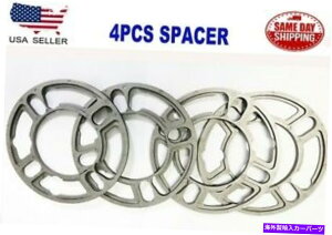 �X�y�[�T�[ 4PCS���j�o�[�T���z�C�[���X�y�[�T�[�t�B�b�g4���O��5���O�̌����F5mm�i3/16 ''�j 4PCS UNIVERSAL WHEEL SPACER FIT 4 LUG & 5 LUG THICKNESS: 5MM (3/16'')�y���s�A���i�z