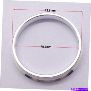 Xy[T[ 4PCSĩA~jEzC[Xy[T[nuSO72.6od70.3ID 4pcs High Quality Aluminum Alloy Wheel Spacer Hub Centric Rings 72.6OD to 70.3ID