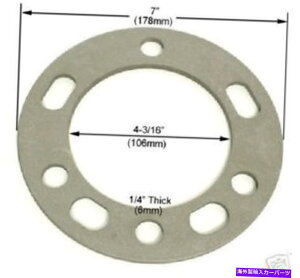 �X�y�[�T�[ �i2�jPC�t�B�b�gF-150�z�C�[���X�y�[�T�[5 x 5.50�܂���139.7mm 1/4 �����p�[�c��AP-603 (2) pc Fit F-150 Wheel Spacers 5 x 5.50 or 139.7mm 1/4 Inch Thick Part # AP-603�y���s�A���i�z