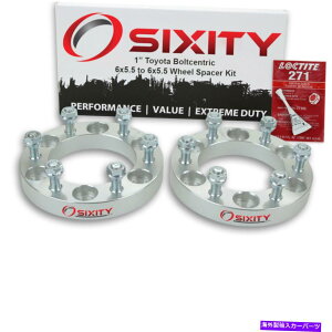 �X�y�[�T�[ 2PC 1 "�g���^�^�R�}�g���b�N�A�_�v�^�[���O�X�^�b�h6x5.5 NC�p�z�C�[���X�y�[�T�[ 2pc 1" Wheel Spacers for Toyota Tacoma Truck Adapters Lugs Studs 6x5.5 nc