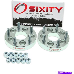 �X�y�[�T�[ 2pc 5x3.9 "����5x4.5"�z�C�[���X�y�[�T�[�A�_�v�^�[1 "scion tc xd�����X�^�b�hBS 2pc 5x3.9" to 5x4.5" Wheel Spacers Adapters 1" for Scion tC xD Thick Studs bs
