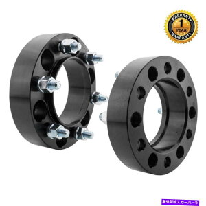 Xy[T[ 2PCSnuZgbN1.5 "6x5.5܂6x139.7g^pubNzC[Xy[T[A_v^[ 2pcs Hub Centric 1.5" 6x5.5 or 6x139.7 Black Wheel Spacers Adapters for Toyota
