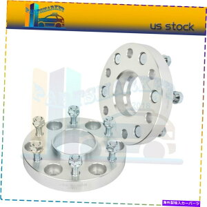 �X�y�[�T�[ 2 PCS 6x5.5 1 ���̃V���o�[�z�C�[���X�y�[�T�[12x1.25���Y�͑��̃X�^�b�h�^�C�^�� 2 pcs 6x5.5 1 thick silver wheel spacers 12x1.25 studs For Nissan Armada Titan