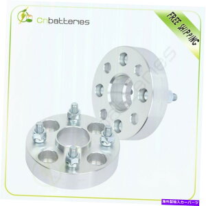 Xy[T[ 2 PCS 4x100 1.25 "zC[Xy[T[12x1.5tBbgtH[hLA}c_g^TCIVo[ 2 pcs 4x100 1.25" wheel spacers 12x1.5 Fits Ford Kia Mazda Toyota Scion silver