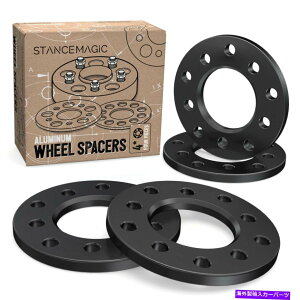 Xy[T[ 4pc 1/2 "̍zC[Xy[T[-5x4.755x4.5-ubNA~jEA_v^[ 4pc 1/2" Thick Black Wheel Spacers - 5x4.75 & 5x4.5 - Black Aluminum Adapter