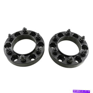 Xy[T[ 2PCnuS1.25 "| 6x139.7܂6x5.5g^p̍zC[Xy[T[A_v^[ 2pc Hub Centric 1.25" | 6x139.7 or 6x5.5 Black Wheel Spacers Adapters for Toyota