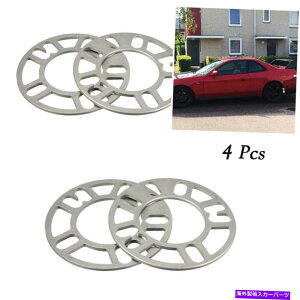 Xy[T[ 4PCS 5mmA~jEJ[zC[Xy[T[A_v^[Vv[g4/5X^bhp[tFNg 4PCS 5mm Alloy Aluminum Car Wheel Spacers Adaptor Shims Plate 4/5 Stud Perfect