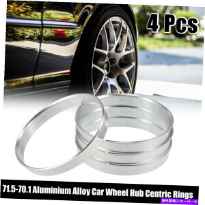 Xy[T[ 4PCS 71.5mm70.1mmA~jEJ[nuZgbNOzC[{AXy[T[ 4pcs 71.5mm to 70.1mm Aluminium Alloy Car Hub Centric Rings Wheel Bore Spacer