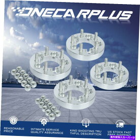 スペーサー Acura Chrysler Dodge Ford Honda Hyundai Kia 1 "銀色のホイールスペーサー5x100mm For Acura Chrysler Dodge Ford Honda Hyundai Kia 1" Silvery Wheel Spacers 5x100mm