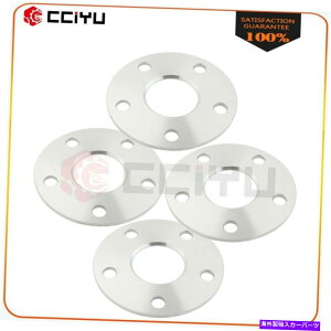 �X�y�[�T�[ 4x 5mm�z�C�[���X�y�[�T�[5x4.5 4X 5mm Wheel Spacers 5x4.5 For Chrysler Sebring Ford Escape Fusion Hyundai Kia�y���s�A���i�z