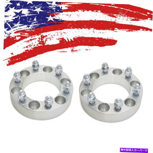 Xy[T[ 2PC 1.5 "zC[Xy[T[A_v^[6x5.5" |g^^R}p12x1.5X^bh 2pc 1.5" Wheel Spacers Adapters 6x5.5" |12x1.5 Studs For Toyota Tacoma