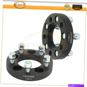 Xy[T[ 1 "i25mmj5x4.5 12x1.5X^bhubN2 PCSz_g^pzC[Xy[T[ 1" (25mm) thick 5x4.5 12x1.5 studs black 2 pcs wheel spacers for Honda Toyota