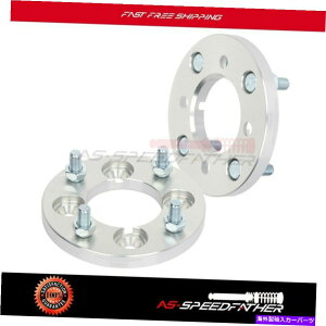 Xy[T[ 2x 15mm 4x100?4x114.3 4O12x1.5X^bhzC[Xy[T[̓g^|eBAbNɓK܂ 2x 15mm 4x100 to 4x114.3 4 Lugs 12x1.5 studs wheel spacers fits Toyota Pontiac