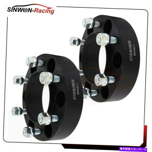 Xy[T[ 2x 1.5 "6x5.5 12x1.5NTXGX460g^pubNnuSzC[Xy[T[ 2X 1.5" 6x5.5 12x1.5 Black Hub Centric Wheel Spacers For Lexus GX460 Toyota