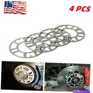 Xy[T[ 4PCSjo[TzC[Xy[T[A_v^[4/5Op5mmA~jEXy[T[ 4PCS Universal Wheel Spacers Adapters 5MM for 4/5 Lugs Alloy Aluminum Spacers