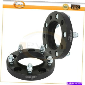 Xy[T[ 1 "5x150 14x1.5X^bhubN2 PCSg^chZRCApzC[Xy[T[ 1" thick 5x150 14x1.5 studs black 2 pcs wheel spacers for Toyota Tundra Sequoia