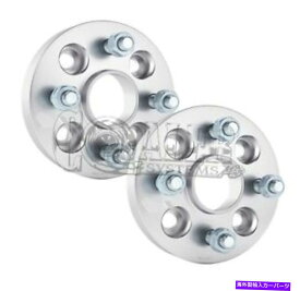 スペーサー Subaru Forester Hubの2つのホイールスペーサー5ラグボルトアルミニウムアダプター1 "5x100 2 Wheel Spacers FOR SUBARU FORESTER Hub 5 Lug Bolt Aluminum Adapters 1" 5X100