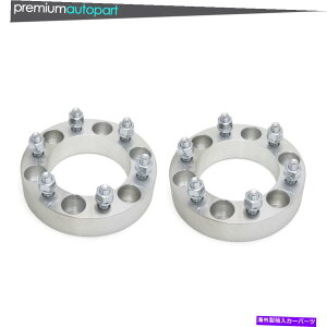 �X�y�[�T�[ 2x�z�C�[���X�y�[�T�[�A�_�v�^�[6x5.5 1.5 "����12x1.5�X�^�b�h�́A6�̃��O�s�b�N�A�b�v���ׂĂɓK�����܂��B 2x Wheel Spacers Adapters 6x5.5 1.5" Thick 12x1.5 Studs Fits All 6 Lug Pickups.!