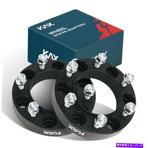 Xy[T[ 2PC1.25 "| 6x139.7܂6x5.5g^p̍nuSzC[Xy[T[A_v^[ 2pc1.25" | 6x139.7 or 6x5.5 Black Hub Centric Wheel Spacers Adapters for Toyota