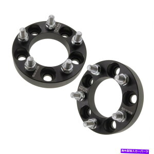 �X�y�[�T�[ �i2�j25mm 5x4.5�z�C�[���X�y�[�T�[1�C���`5x114.3�A�_�v�^�[12x1.5�X�^�b�h�r���b�g (2) 25mm 5x4.5 Wheel Spacers 1 Inch 5x114.3 Adapters 12x1.5 Studs Billet
