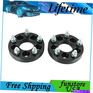 Xy[T[ 2PCS 1 "zC[Xy[T[A_v^[5x100?5x114.3i5x4.5jg^NCX[US 2Pcs 1" Wheel Spacers Adapters 5x100 to 5x114.3 ( 5x4.5 ) For Toyota Chrysler US