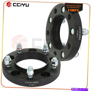 Xy[T[ 2 PCS 1 "5x150zC[Xy[T[14x1.5g^chZRCÃX^bh 2 pcs 1" thick 5x150 wheel spacers 14x1.5 studs for Toyota Tundra Sequoia New