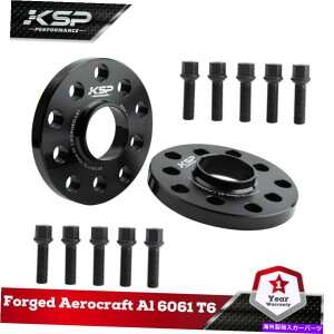 Xy[T[ KSP 2PC 15mmzC[Xy[T[5x100 5x112 | + 10O{g|AEfBtHNX[Qɂ҂ł KSP 2pc 15mm Wheel Spacers 5x100 5x112 | + 10 Lug Bolts | Fits Audi & Volkswagen