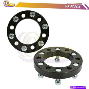 Xy[T[ 2PCS 1 "6x5.5 12x1.5 6OzC[Xy[T[ɃtBbgV{[g^4i[^R}n}[ 2Pcs 1" 6x5.5 12x1.5 6 Lug Wheel Spacers Fits Chevy Toyota 4Runner Tacoma Hummer