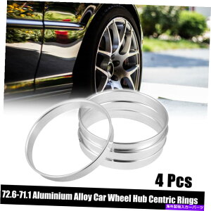 Xy[T[ 4PCS OD 72.6mmID 71.1mmA~jEJ[nuZgbNOzC[Xy[T[ 4pcs OD 72.6mm to ID 71.1mm Aluminum Alloy Car Hub Centric Rings Wheel Spacer