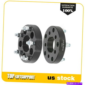 Xy[T[ W[vO[tH[huRp2x 1.25C`5x4.5?5x5.5zC[A_v^[1/2 "x20 2x 1.25 Inch 5x4.5 to 5x5.5 Wheel Adapters 1/2"x20 For Jeep Wrangler Ford Bronco